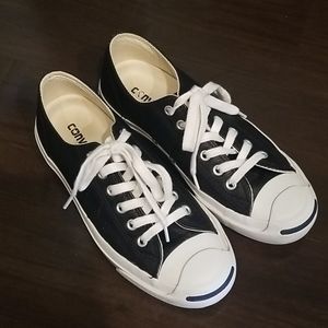 Converse Jack Purcell Black Leather - M6 / W7.5